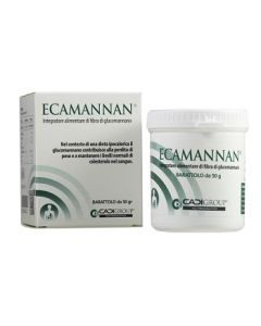Ecamannan Polvere Integratore Con Fibra di Glucomannano 50 g