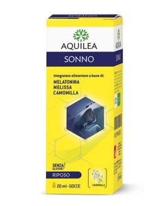 Aquilea Sonno Gocce Integratore Rilassante 20 ml