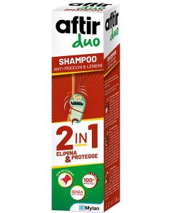 Aftir Duo Shampoo Antipidocchi A Doppia Azione 100 ml