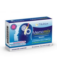 Memo Mix Integratore Stanchezza Fisica Mentale 30 Compresse