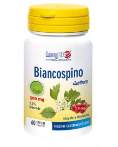 LongLife Biancospino Integratore Cardiovascolare 60 Capsule