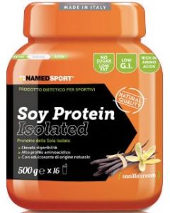 Named Sport Soy Protein Isolate Vanilla Cream Integratore Proteico 500 g