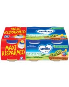 OMO MELLIN Banana/Kiwi 6x100g