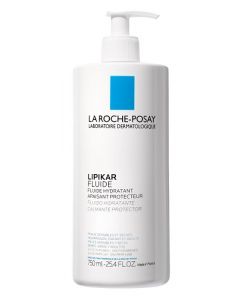La Roche Posay Lipikar Fluido Idratante Pelle Secca Viso e Corpo 750 ml