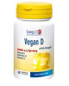 LongLife Vegan D Integratore Ossa 60 Compresse