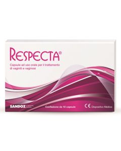 Respecta Integratore Per Vaginiti e Vaginosi 10 Capsule