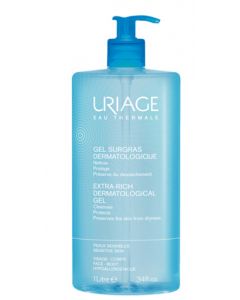 Uriage Eau Thermale Gel Surgras Dermatologico Detergente Pelle Sensibile 1 L