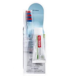 Tau-Marin Kit Da Viaggio Spazzolino Medio Componibile + Dentifricio 20 ml
