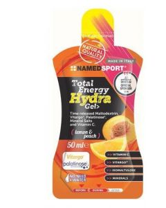 Named Sport Total Enenrgy Hydra Gel Lemon&Pesca Integratore Energetico 50 ml