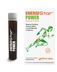 Energistar Power Integratore Energetico 6 Flaconcini