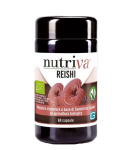 Nutriva Reishi Integratore Difese Immunitarie 60 Capsule Vegetali