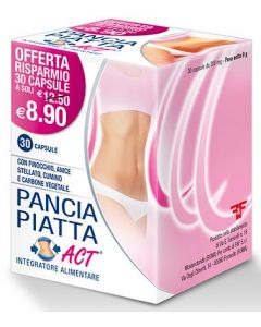 Pancia Piatta Act Integratore Alimentare 30 capsule