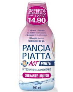 Pancia Piatta Act Forte Integratore 500 ml