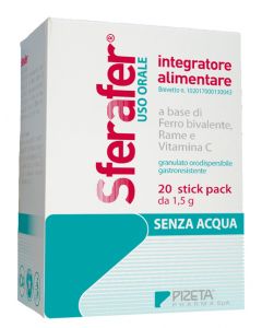 Sferafer Integratore Alimentare 20 Stick