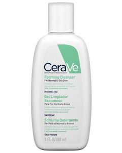 CeraVe Schiuma Detergente Sebonormalizzante Pelle Normale a Grassa 88 ml