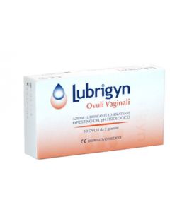 Lubrigyn Ovuli Vaginali Lubrificanti Lenitivi 10 Ovuli Vaginali