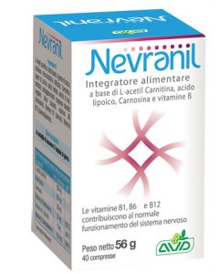 Nevranil Integratore Sistema Nervoso 40 Compresse