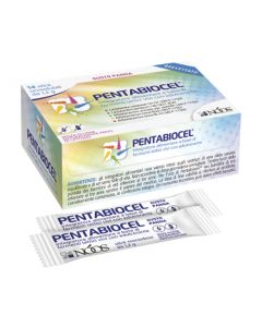 Pentabiocel Integratore Fermenti Lattici Vivi 14 Bustine Stick Gusto Panna