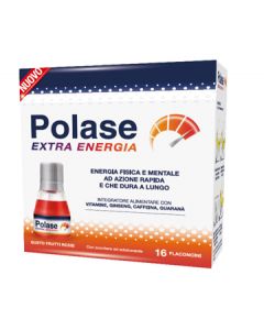 Polase Extra Energia Integratore Tonico Energetico 16 Flaconcini