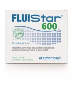 Fluistar 600 Integratore Fluidificante 14 Bustine