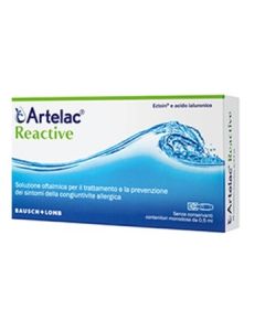 Artelac Reactive Soluzione Oftalmica Congiuntivite Allergica 10 Monodose