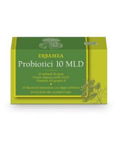 Erbamea Probiotici 10 Mld Flaconcini