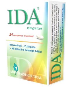 Ida Integratore di Fermenti Lattici 24 Compresse Orosolubili