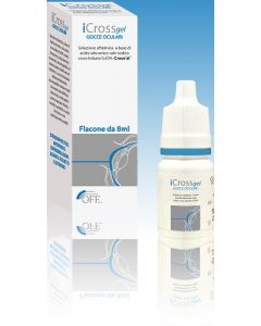 iCross Gel Gocce Oculari Lubrificanti 8 ml