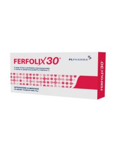 Ferfolix 30 Integratore di Ferro 30 Capsule