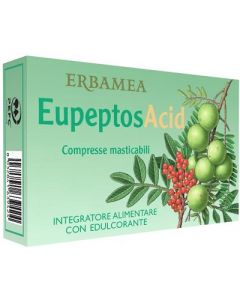 Erbamea Eupeptos Integratore per il Sistema Digerente 30 Compresse Masticabili