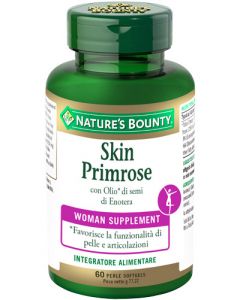Nature's Bounty Skin Primrose Integratore Pelle e Articolazioni 60 Perle