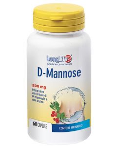 LongLife D-mannose Integratore Vie Urinarie 60 Capsule