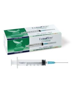 Desa Pharma Siringa Ipodermica ExtraFine 5cc G23 0,60x30 Confezione 10 Siringhe