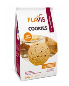 Flavis Cookies Con Goccie Di Cioccolato Biscotti Aproteici 200g