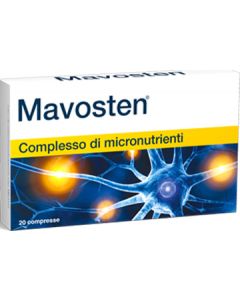 Mavosten Integratore di Micronutrienti per Nervi Sani 20 Compresse