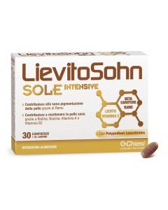 Lievitosohn Sole Intensive Integratore per l'Abbronzatura 30 Compresse