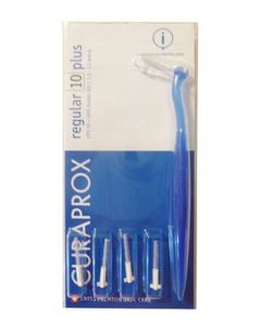 Curaprox Plus CPS Regular 10 Bianco 5 Scovolini + Manico