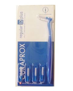 Curaprox CPS 12 Regular Plus Blu 5 Scovolini + Manico