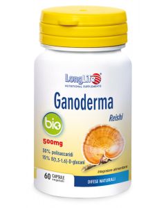 Longlife Ganoderma Bio Integratore Difese Immunitarie 60 Capsule