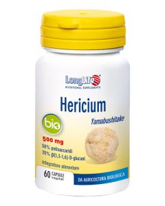 LongLife Hericium Bio Integratore Difese Immunitarie 60 Capsule