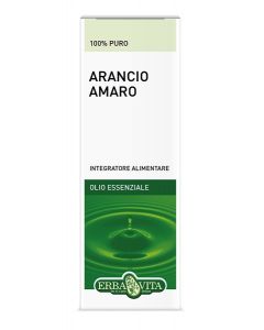 Erba Vita Olio Essenziale Arancio Amaro Integratore Intestinale 10 Ml