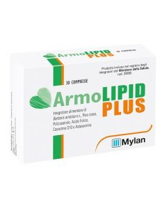 ArmoLIPID Plus Integratore per abbassare il Colesterolo 30 Compresse