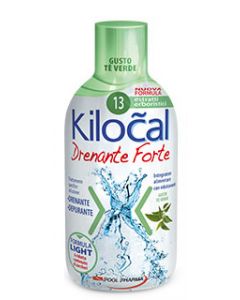 Kilocal Drenante Forte Thè Verde Integratore Depurativo 500 ml