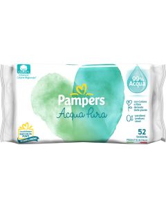 Pampers Acqua Pura Salviettine 52 Pezzi