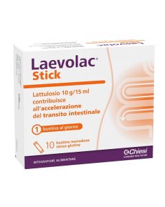 Laevolac Stick Integratore per la Stitichezza 10 bustine