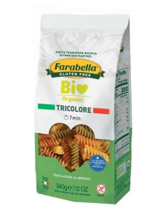 Farabella Bio Pasta Fusilli Tricolori