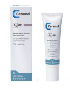 Ceramol Ag Gel Ristrutturante Lenitivo Ed Antimicrobico 30 Ml