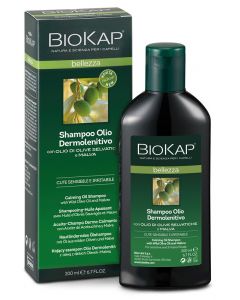 Biokap Shampoo Olio Dermolenitivo Cute Sensibile e Irritabile 200 ml