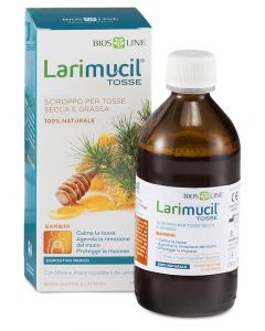 Larimucil Tosse Bambini Sciroppo Tosse Secca e Grassa 175 ml