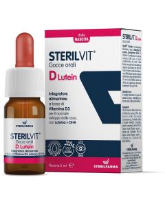 STERILVIT D Lutein DHA Gtt15ml